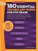 180 Essential Vocabulary Words for 6th Grade: Independent Learning Packets That Help Students Learn the Most Important Words They Need to Succeed in S