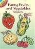 Funny Fruits and Vegetables Stickers