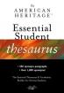 American Heritage Essential Student Thesaurus, The