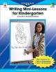 Writing Mini-Lessons for Kindergarten Book