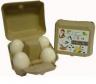 Eggs in a Carton White / Eier #600252