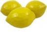 Lemons Handcarved / Zitrone 5 pcs #600516
