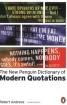 New Penguin Dictionary of Modern Quotations, The